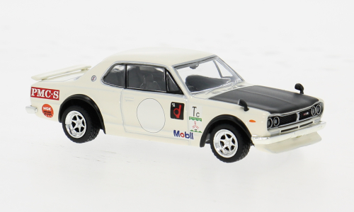 Nissan Skyline 2000 GT-R (KPGC10), branco,