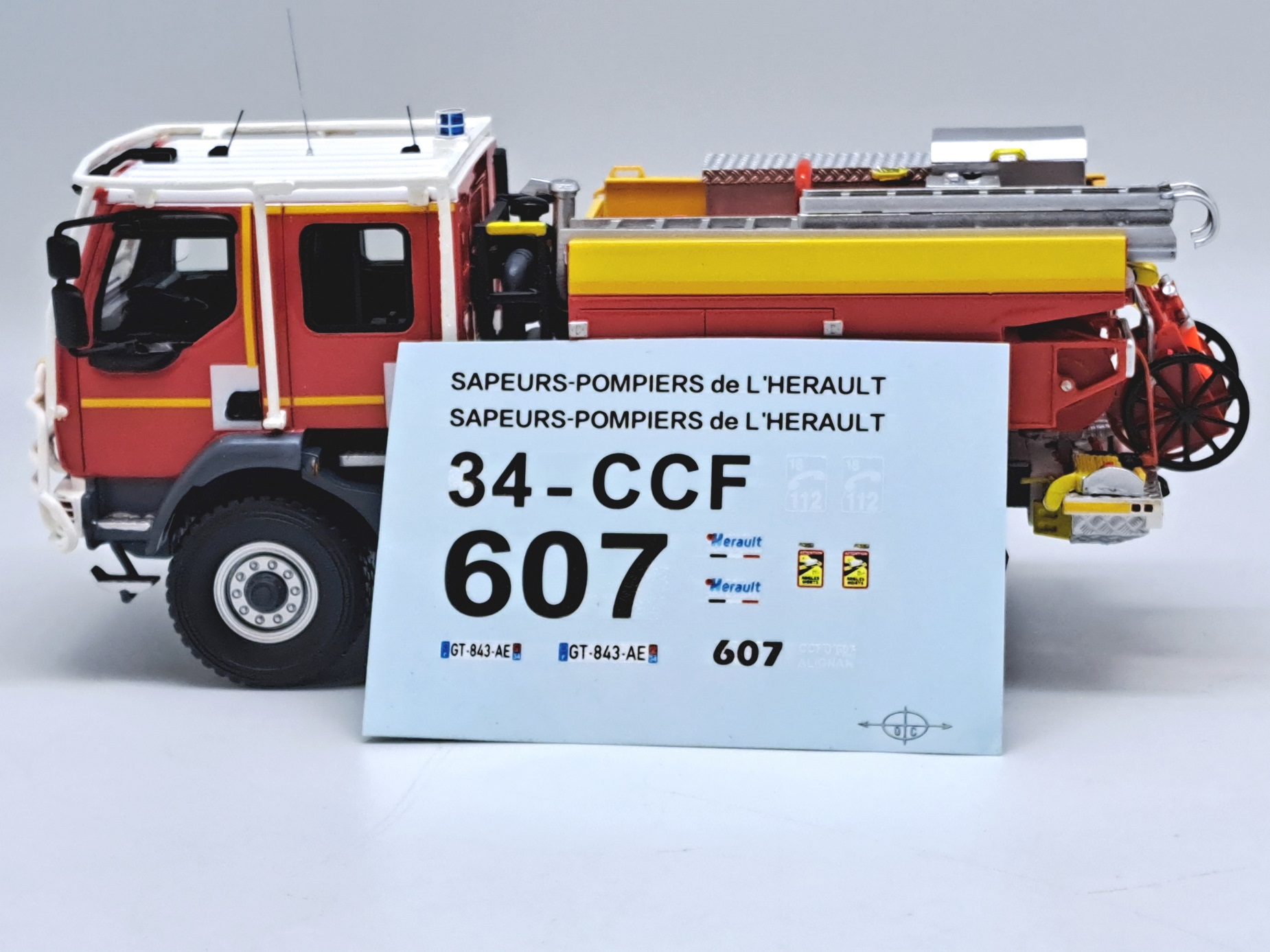 Renault D14 CCFM.U Gimaex Sdis "34 - Hérault" LIMITADO A 250 PEÇAS 