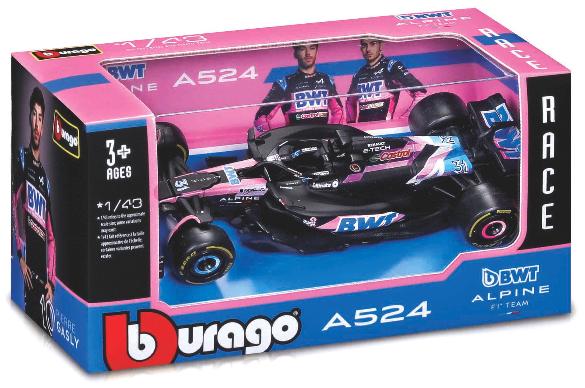 BWT Racing ALPINE A524 #31 ESTEBAN OCON 2024 