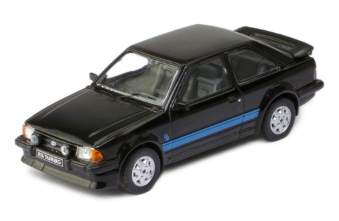 Ford Escort MK III RS Turbo, preto, 1984 
