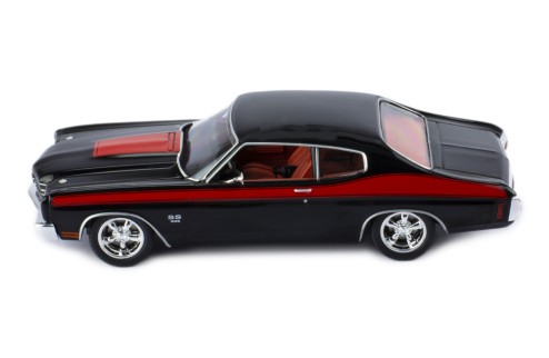 Chevrolet Chevelle SS, preto vermelho, 1970 