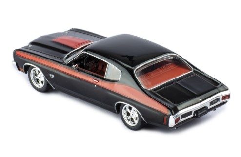 Chevrolet Chevelle SS, preto vermelho, 1970 
