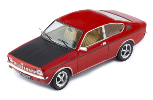 Opel Kadett C Coupe SR, vermelho preto fosco, 1976