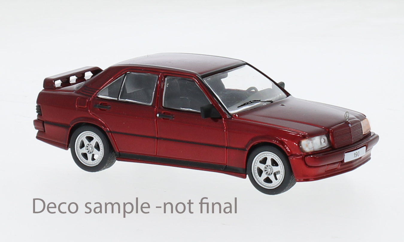 MERCEDES-BENZ 190E 2.3 16V 1984 Vermelho Metálico custom