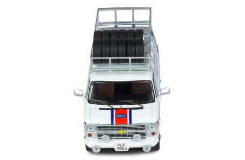 Chevrolet G-series Van, Rothmans Opel Rally team, Rothmans, Assistance with roof rack And wheels, 1983