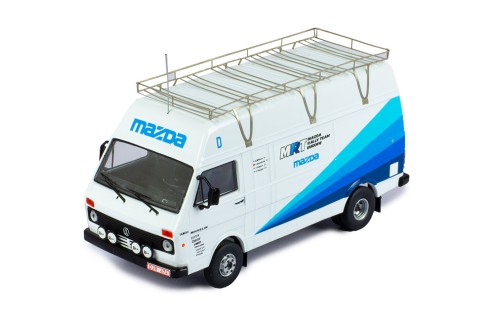 VW LT35 LWB, Mazda Rally team Europe, Rally Assistance Van, 1989 