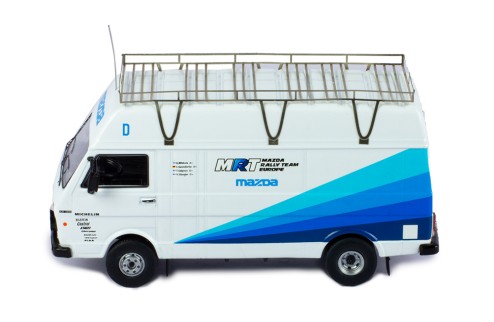 VW LT35 LWB, Mazda Rally team Europe, Rally Assistance Van, 1989 