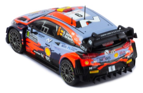HYUNDAI I20 COUPE WRC 6 D SORDO C DEL BARRIO RALI MONTE CARLO 2021 