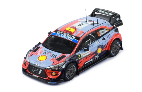 Hyundai i20 Coupe WRC, No.6, Rallye WM, Rallye Sardinien, D.Sordo C.Del Barrio, 2020