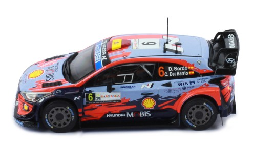 Hyundai i20 Coupe WRC, No.6, Rallye WM, Rallye Sardinien, D.Sordo C.Del Barrio, 2020