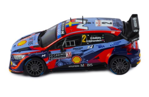 Hyundai i20 N Rally1, No.2, Rallye WM, Rallye Monte Carlo, O.Solberg E.Edmondson, 2022 