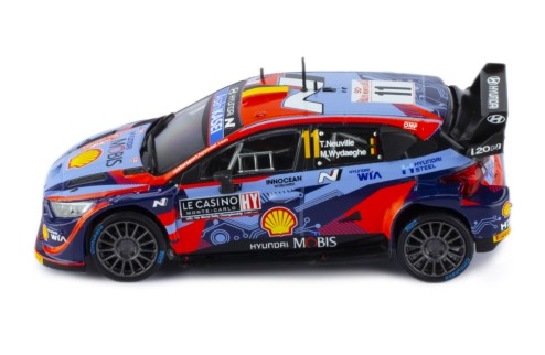 Hyundai i20 N Rally1, No.11, Rallye WM, Rallye Monte Carlo, T.Neuville M.Wydaeghe, 2022