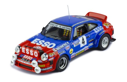 Porsche 911 SC, No.4, equipe Almeras Eminence, Esso, Rallye WM, Rally Monte Carlo , G.Frequelin JF.Fauchille, 1982 