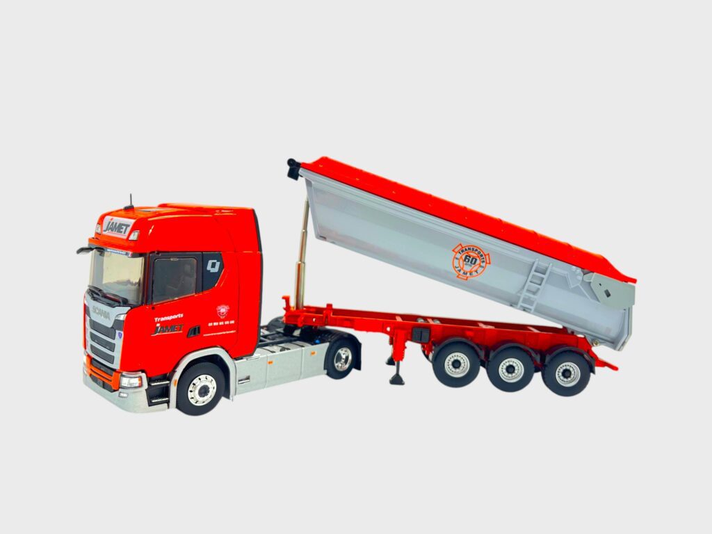 SCANIA 500S BENNE FRUEHAUF TRANSPORTES JAMET 118371