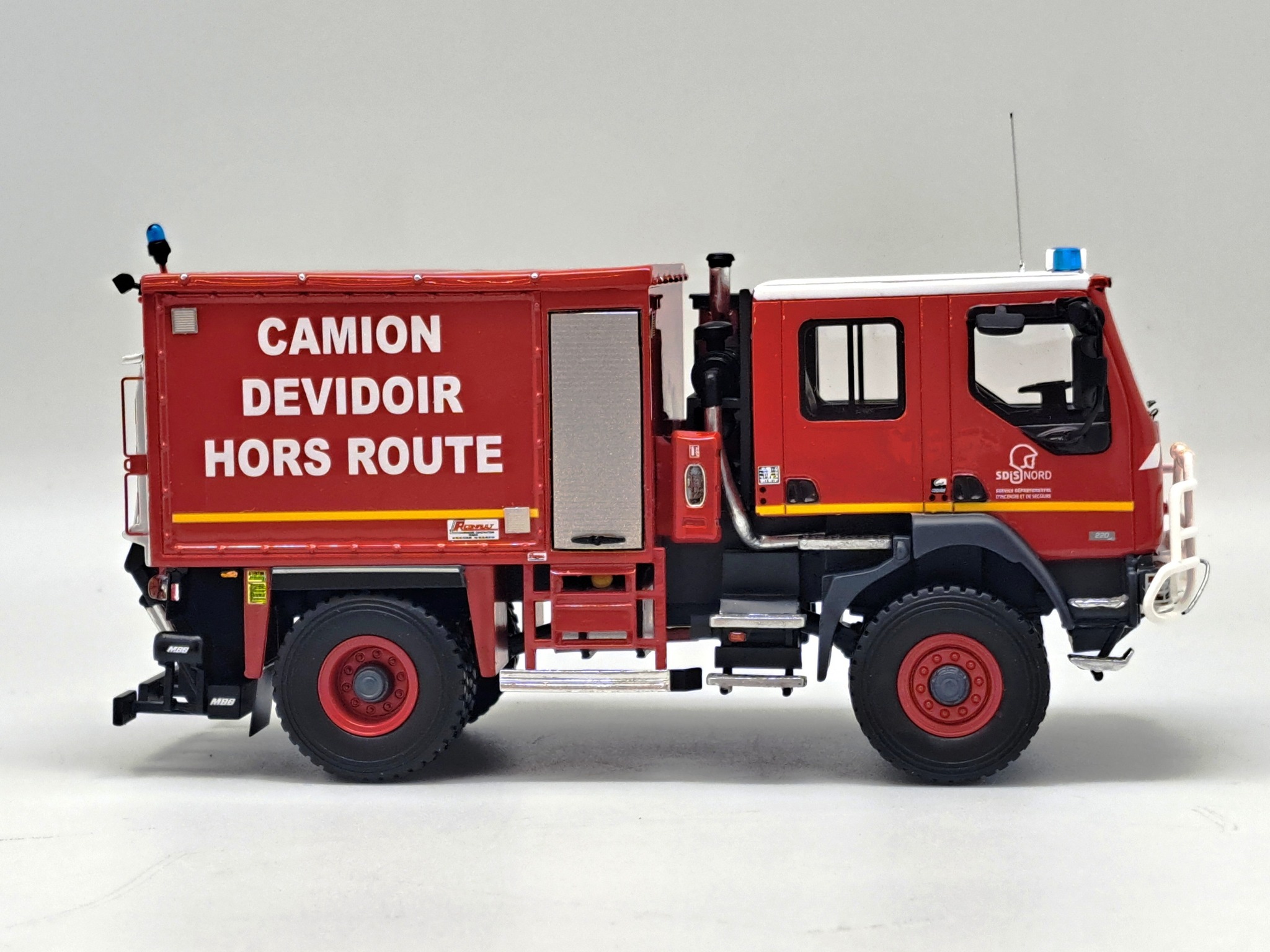 Renault Midlum Regnault CDHR Sdis 59 - Nord - EDIÇÃO LIMITADA A 250 PEÇAS ALERTE 158 