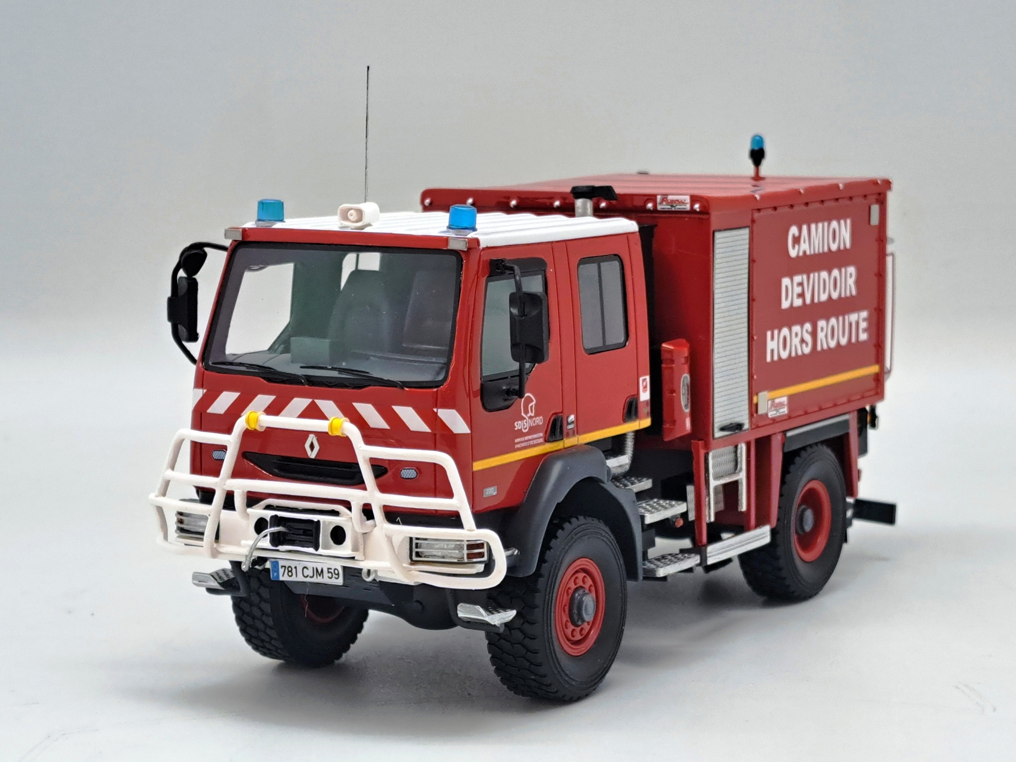 Renault Midlum Regnault CDHR Sdis 59 - Nord - EDIÇÃO LIMITADA A 250 PEÇAS ALERTE 158