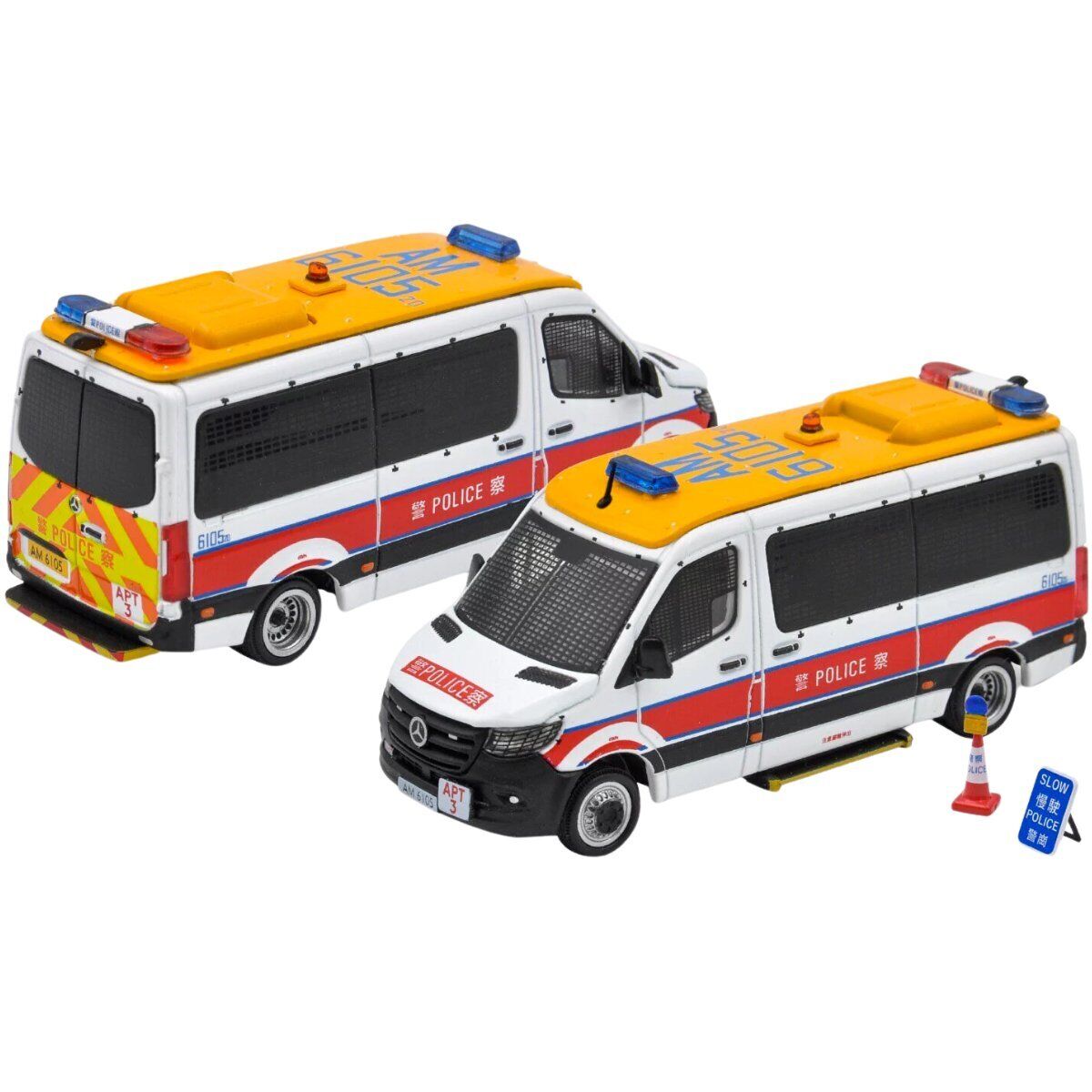 MERCEDES SPRINTER HK POLICE CAR HK AIR-PORT POLICE AM6105 