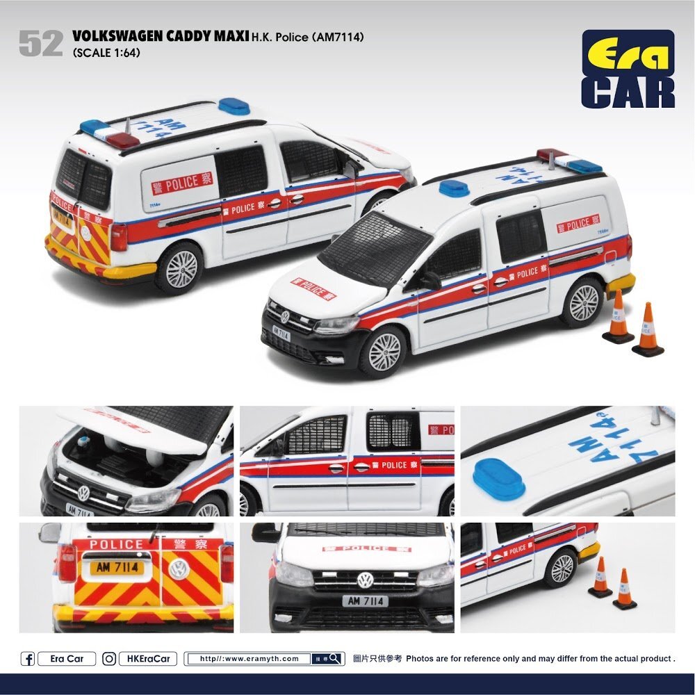 VOLKSWAGEN CADDY MAXI HK POLICE AM 7114