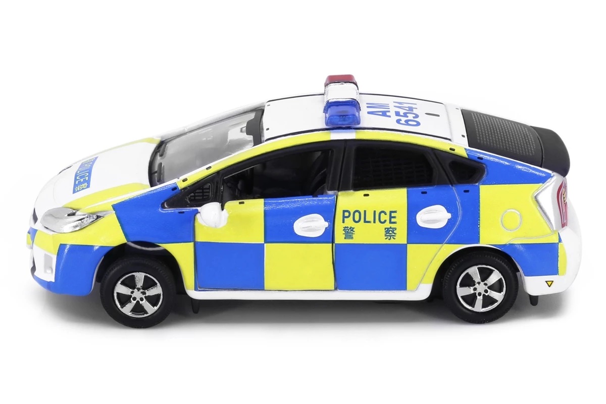 Toyota Prius Police (with mesh window shields) HONG KON G POLICE TRAFIC ATC65051 
