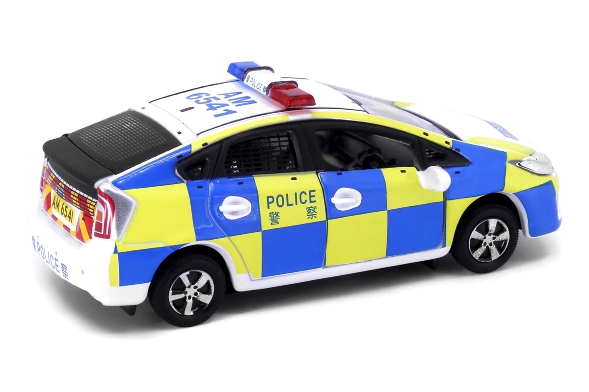 Toyota Prius Police (with mesh window shields) HONG KON G POLICE TRAFIC ATC65051 