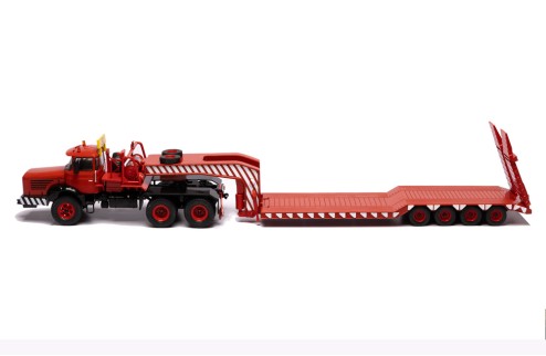 BERLIET TB 015 M3 6X4 1960 - Vermelho tt033.23