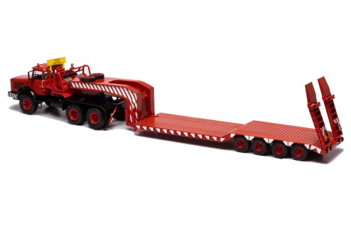 BERLIET TB 015 M3 6X4 1960 - Vermelho tt033.23