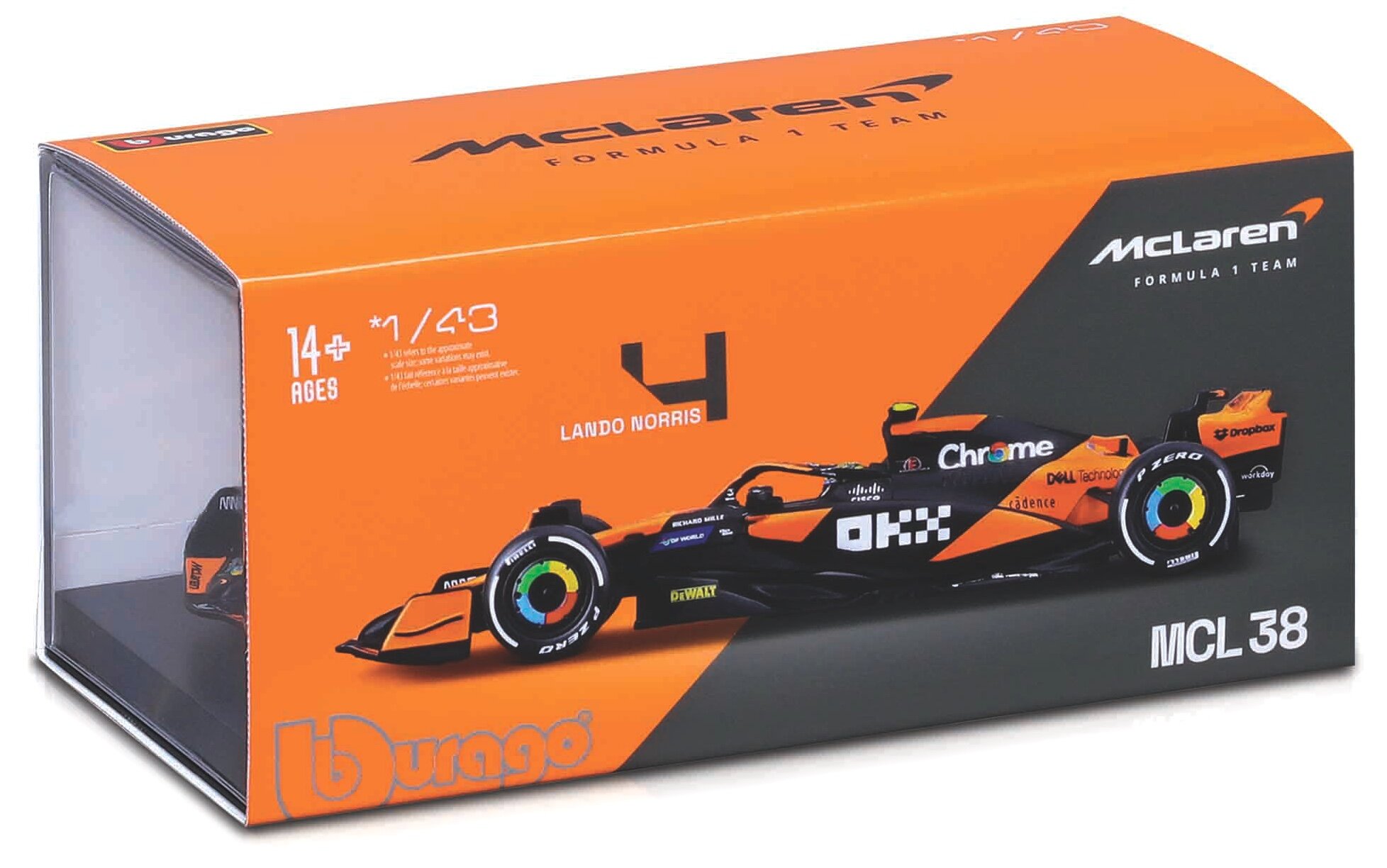 MCLAREN MCL38 MIAMI GRAND PRIX 2024