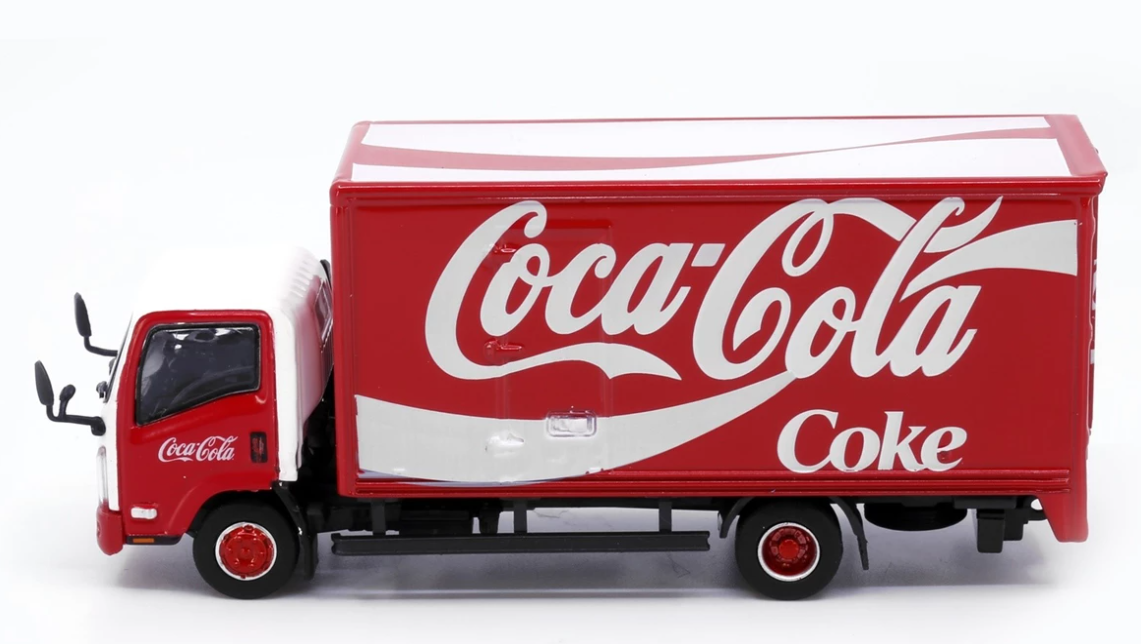ISUZU N-SERIES CAIXA FECHADA COCA-COLA