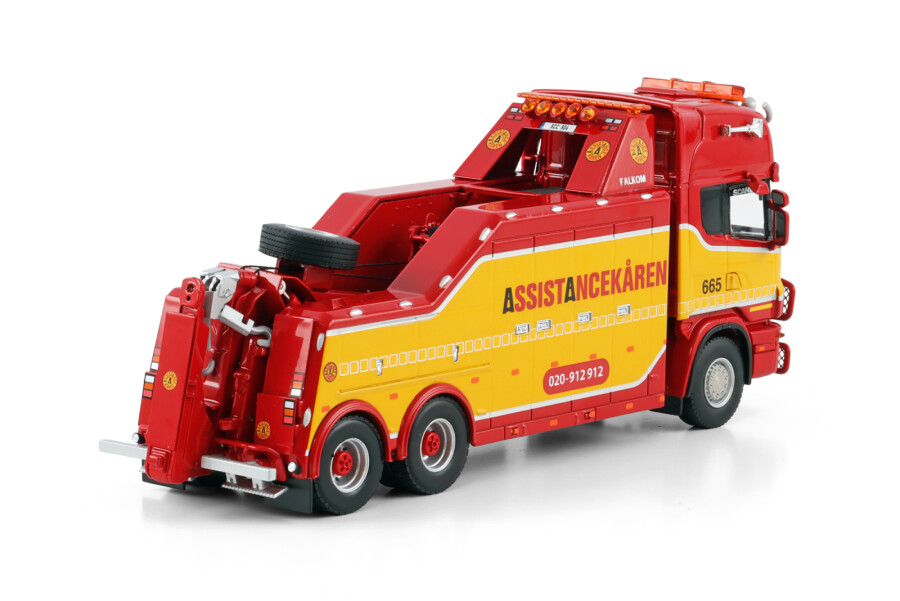 SCANIA R4 TOPLINE FALKOM 6X4 WRECKEN ASSISTANCEKAREN 01-4578