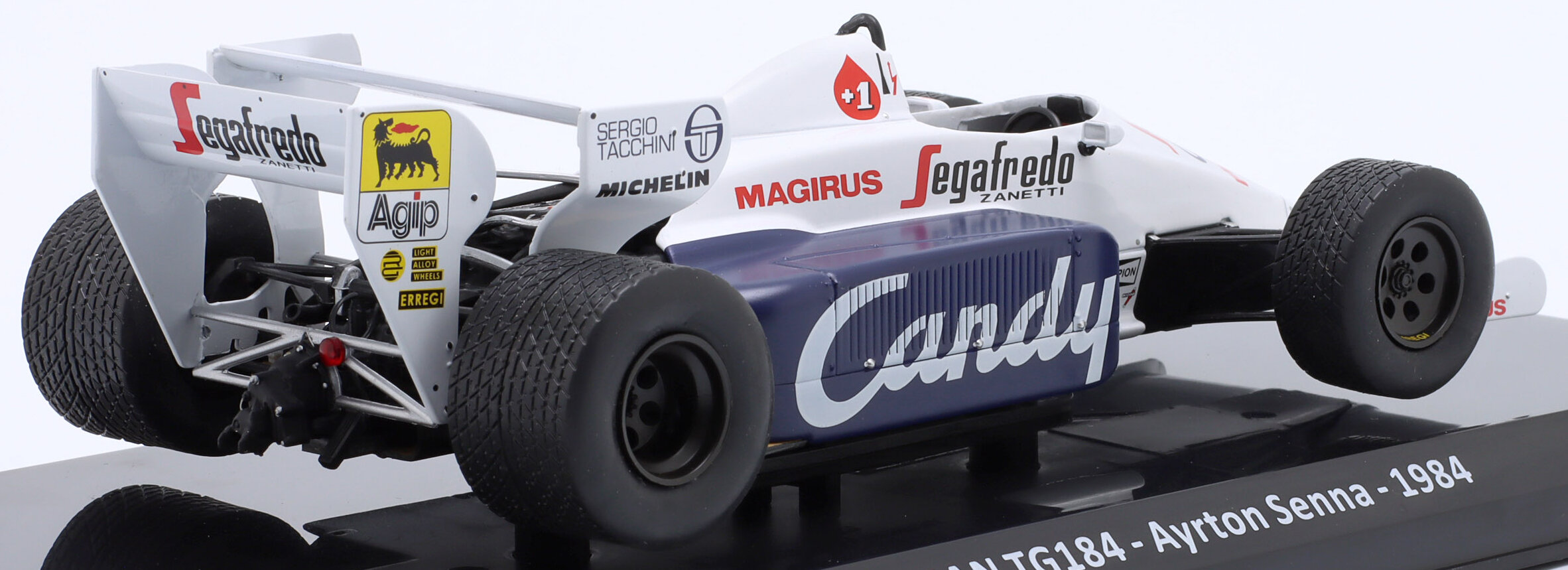 TOLEMAN HART TG184 19 AYRTON SENNA 1984