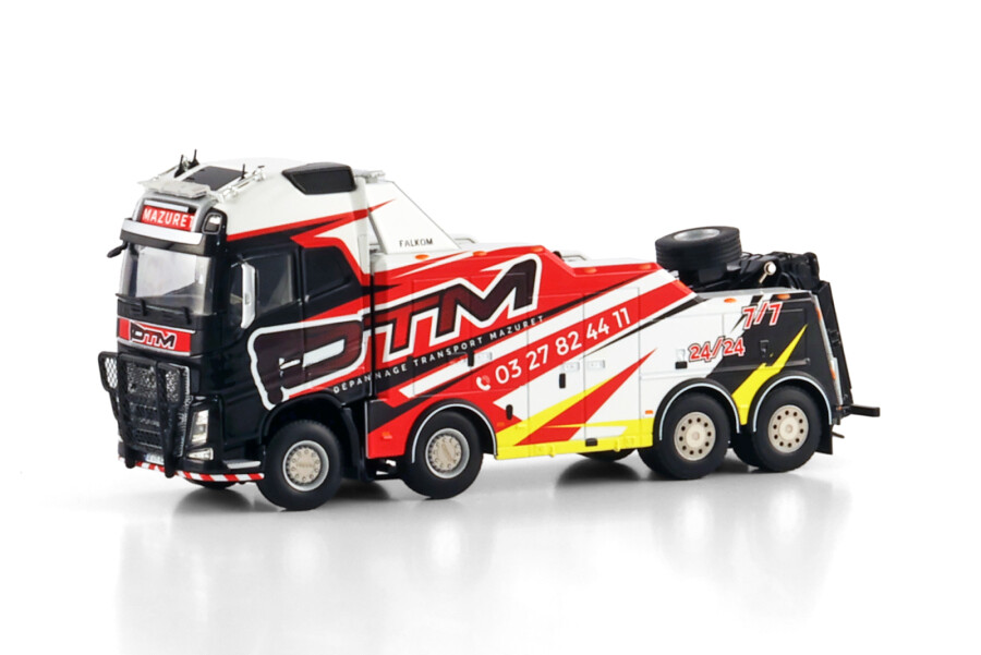 VOLVO FH4 GLOBETROTTER XL FALKOM 8X4 WRECKER DTM MAZURET 01-4508