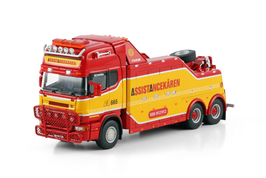 SCANIA R4 TOPLINE FALKOM 6X4 WRECKEN ASSISTANCEKAREN 01-4578