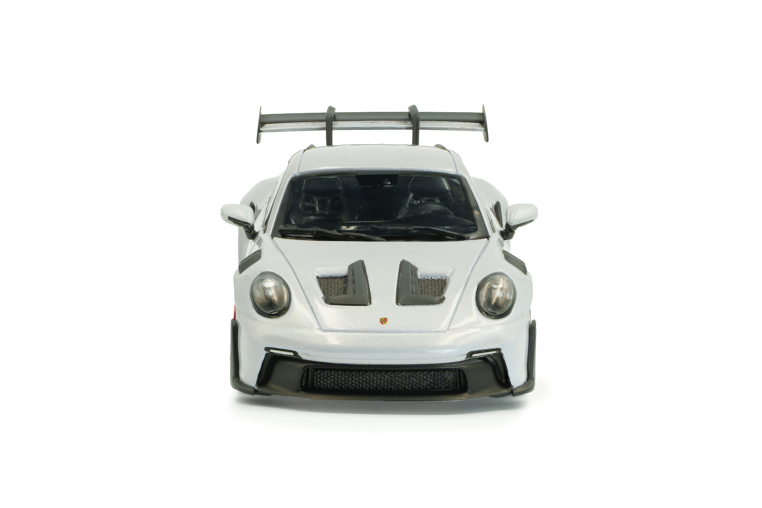Porsche 911 (992) GT3 RS – Cinza Gelo Metálico com Vermelho Pyro – 2023 