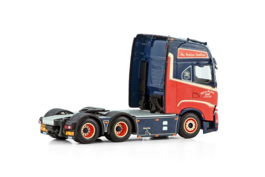 IVECO S-WAY COMO EIXO ETIQUETO 6X2 TAG AXLE BJARNE MADSEN 014429 
