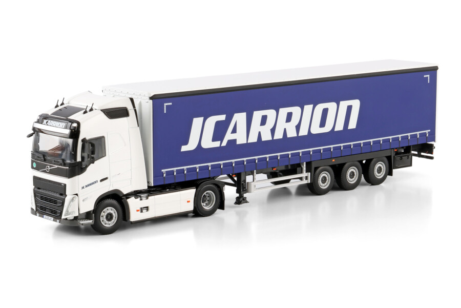 VOLVO FH5 GLOBETROTTER 4X2 REBOQUE DE CORTINA - 3 EIXOS Transportes J. Carrión
