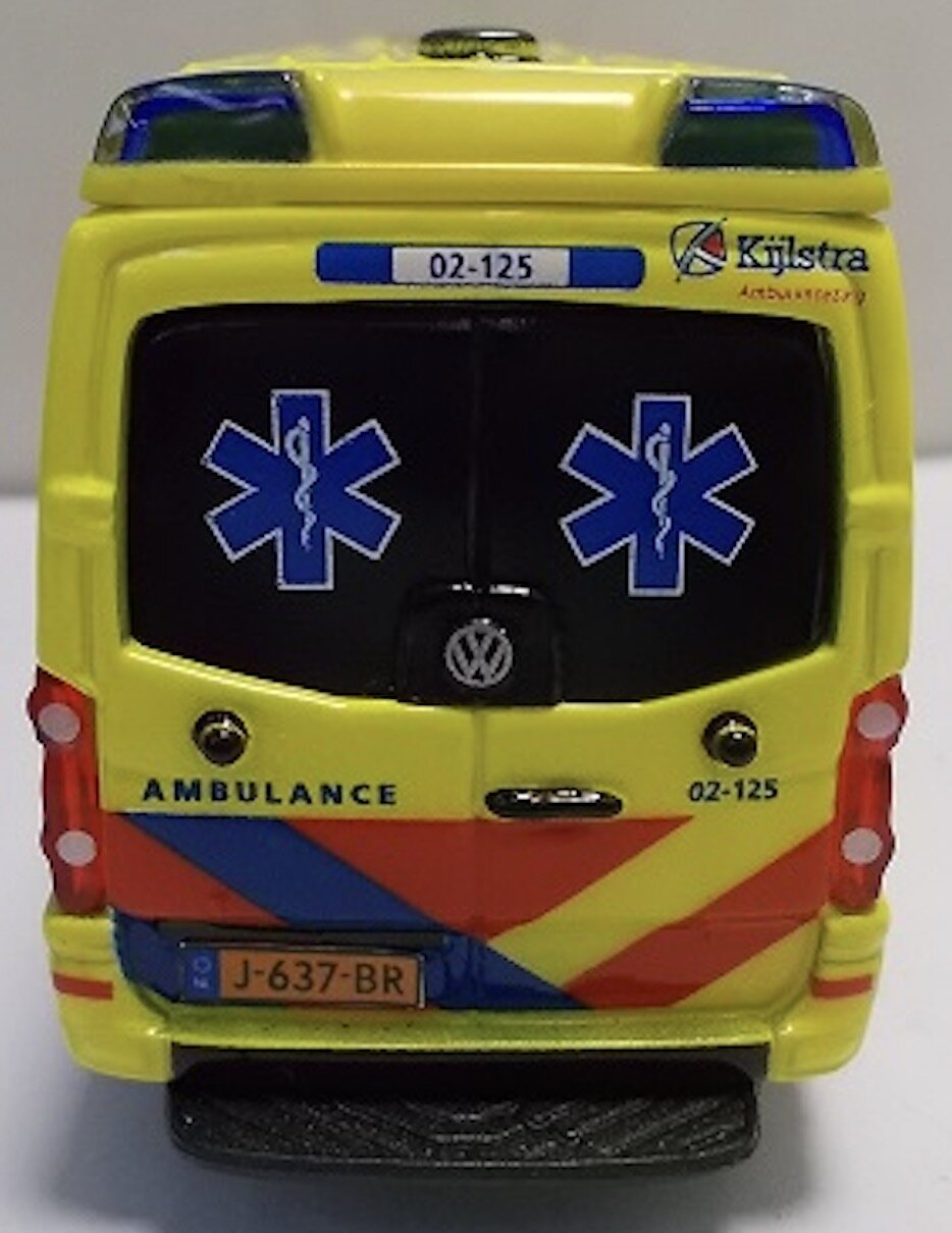 VW CRAFTER AMBULANCE (NL) Terschelling Kijlstra - Edição Limitada 18-32011NL