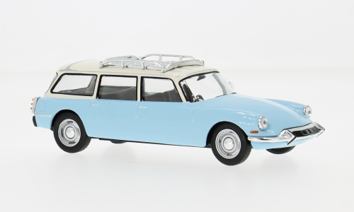 Citroen ID 19 Break, azul-claro branco, 1960