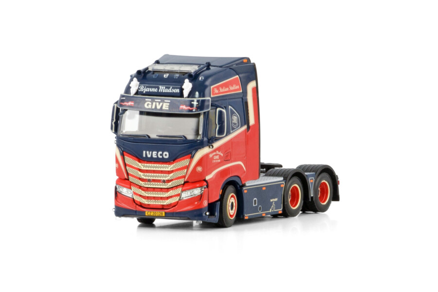 IVECO S-WAY COMO EIXO ETIQUETO 6X2 TAG AXLE BJARNE MADSEN 014429 