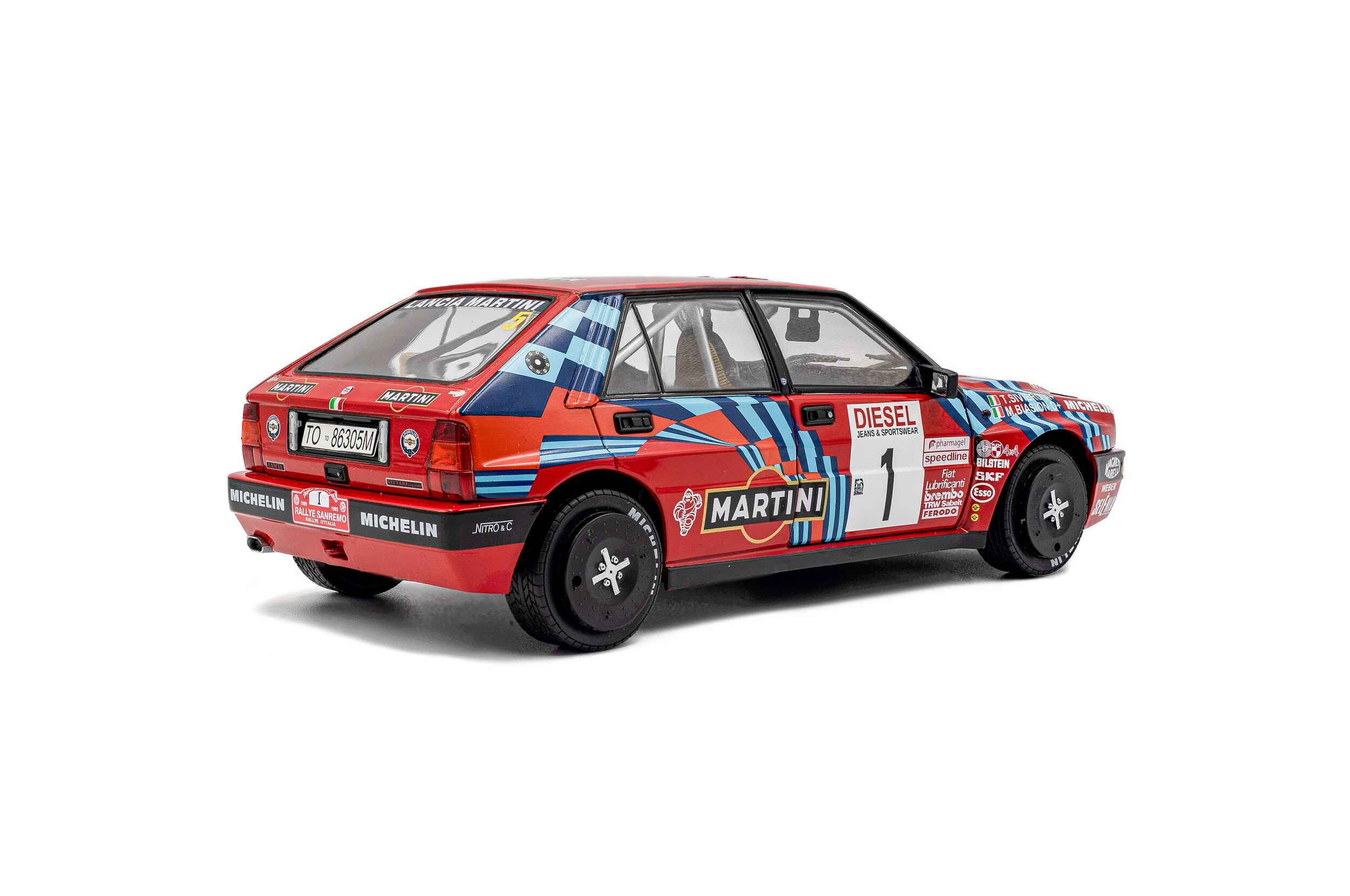 Lancia Delta HF Integrale – Rally San Remo – 1989 – #1 M.Biasion  T.Siviero 
