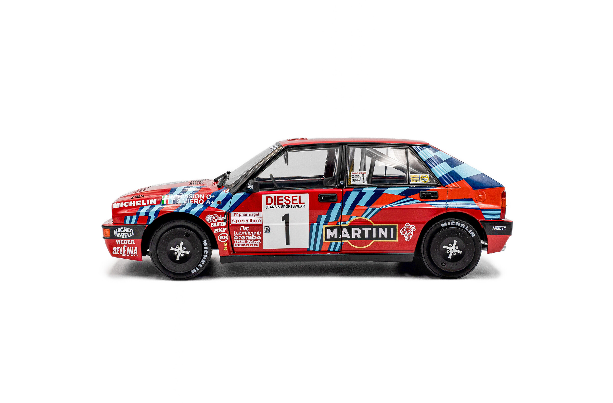 Lancia Delta HF Integrale – Rally San Remo – 1989 – #1 M.Biasion  T.Siviero 