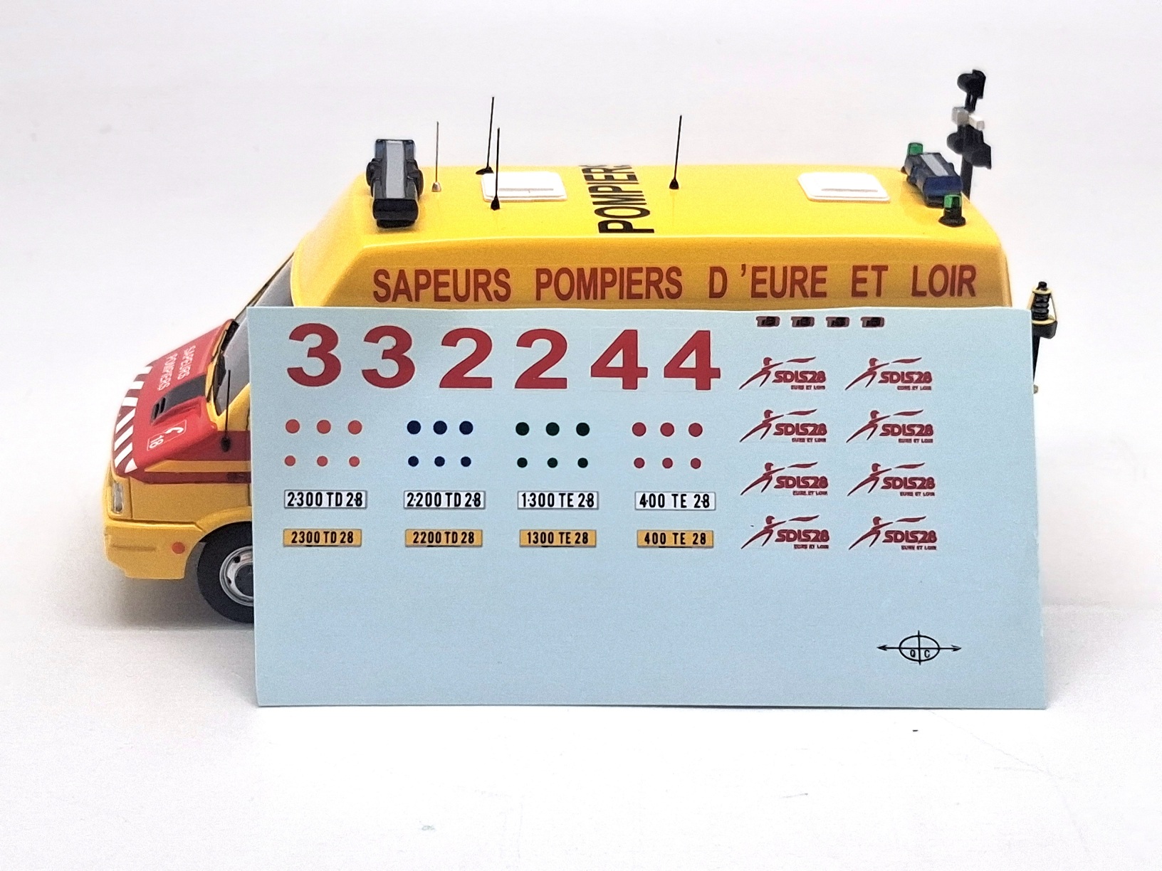 Iveco Daily TIB VPC Sdis "28 - Eure-et-Loir" EDIÇÃO LIMITADA A 175 PEÇAS