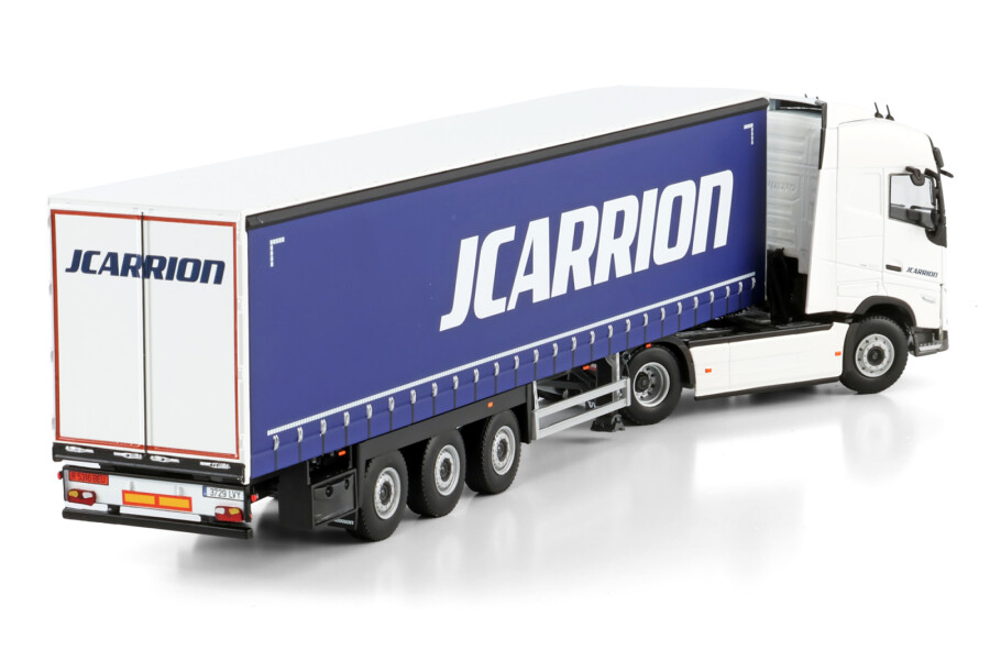 VOLVO FH5 GLOBETROTTER 4X2 REBOQUE DE CORTINA - 3 EIXOS Transportes J. Carrión