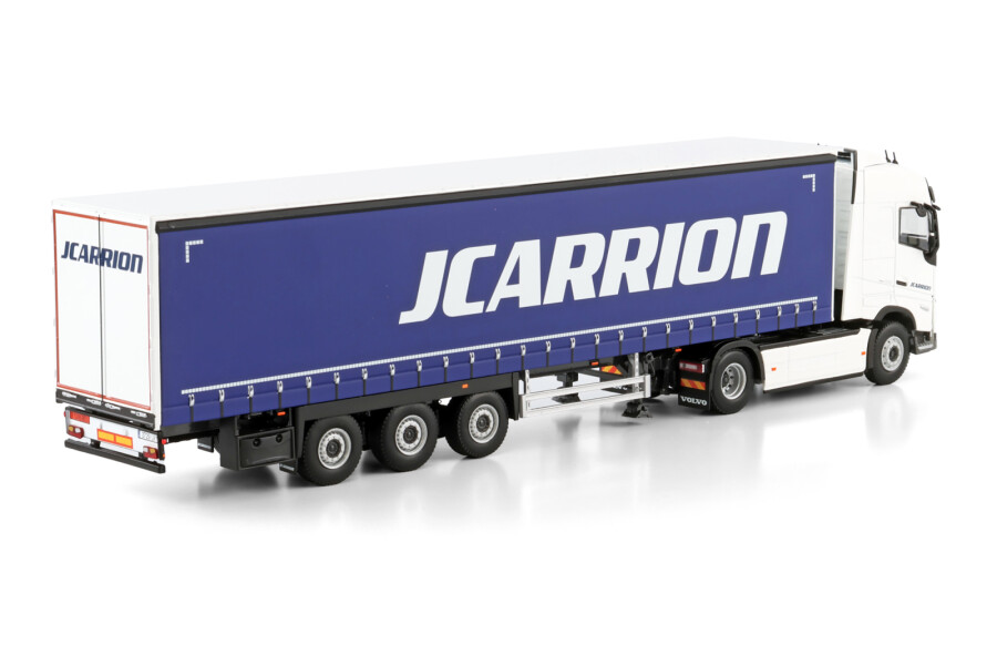 VOLVO FH5 GLOBETROTTER 4X2 REBOQUE DE CORTINA - 3 EIXOS Transportes J. Carrión