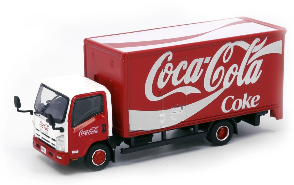 ISUZU N-SERIES CAIXA FECHADA COCA-COLA