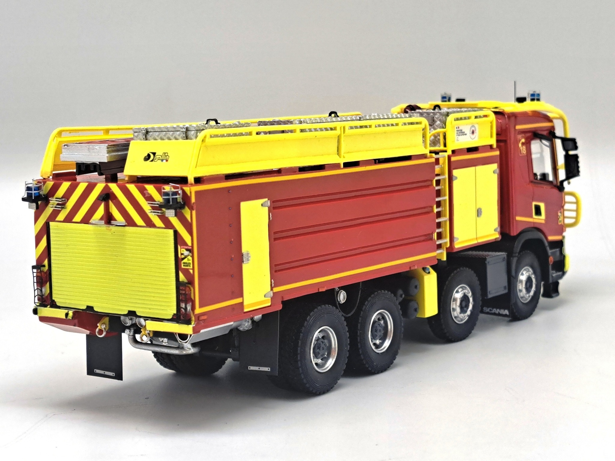 Scania P450 CCFS 32T Gallin "Pacto de Capacidade" com Placa de Decalque - Edição limitada a 300 peças