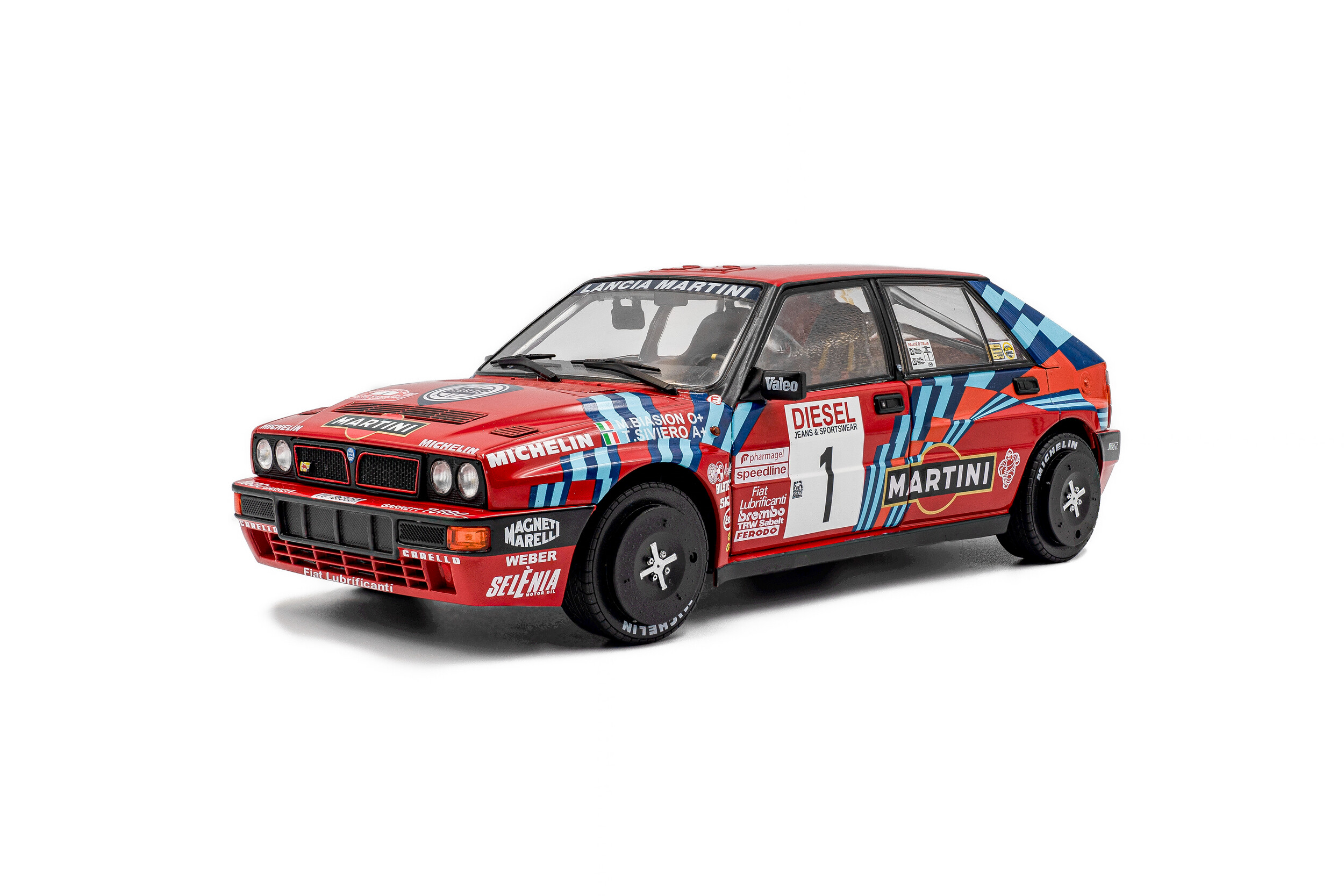 Lancia Delta HF Integrale – Rally San Remo – 1989 – #1 M.Biasion  T.Siviero 
