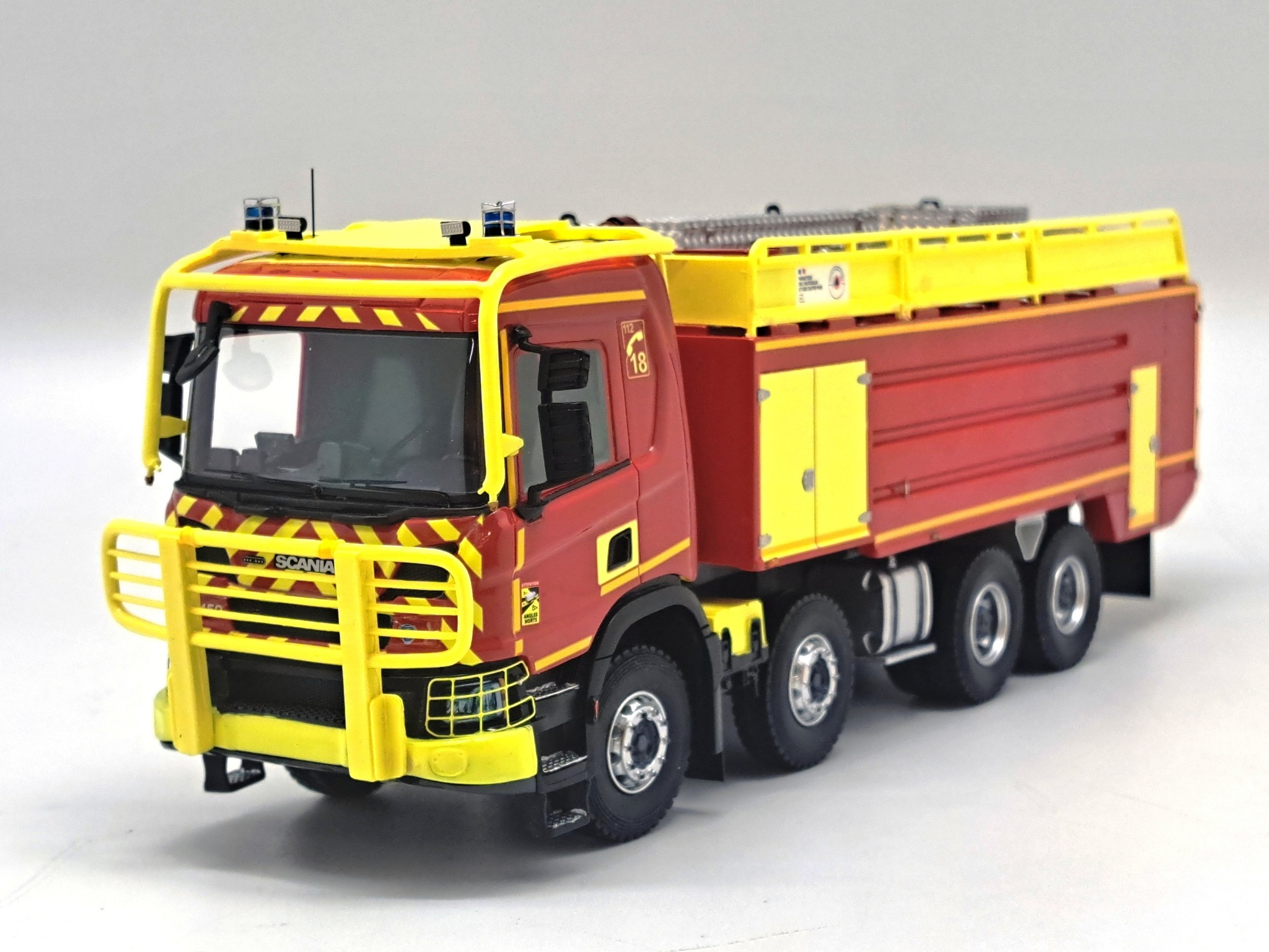 Scania P450 CCFS 32T Gallin "Pacto de Capacidade" com Placa de Decalque - Edição limitada a 300 peças