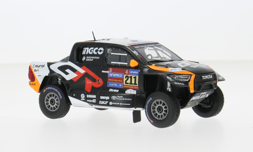 TOYOTA GR DKR HILUX  EVO 211 L.HENK  C. BRETT 2º CLASSIFICADO NO DAKAR 2025