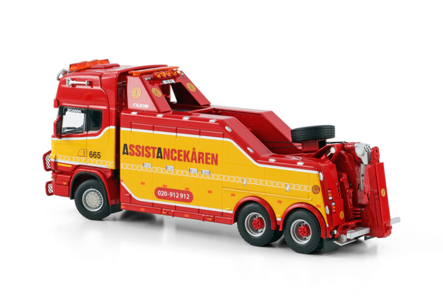 SCANIA R4 TOPLINE FALKOM 6X4 WRECKEN ASSISTANCEKAREN 01-4578