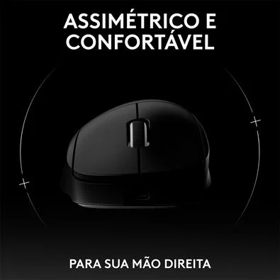 Mouse Gamer Sem Fio Logitech G PRO X SUPERLIGHT 2 DEX 
